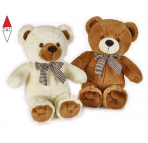 , , , PELUCHE VENTURELLI ORSETTO TROTTOLINO MEDIO MARRONE/CREMA