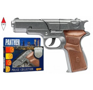 , , , GIOCO DI IMITAZIONE VILLA PISTOLA PANTHER SILVER 1253