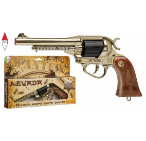 , , , GIOCO DI IMITAZIONE VILLA PISTOLA NEVADA ORO 1560