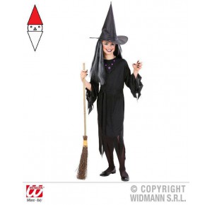 , , , PARTY E CARNEVALE WIDMANN COST.STREGA (VESTITO CINTURA CAPPELLO)