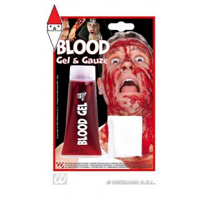 , , , PARTY E CARNEVALE WIDMANN SANGUE GELATINOSO IN TUBO GRANDE CON GARZA - 42 ML