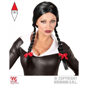 , , , PARTY E CARNEVALE WIDMANN PARRUCCA DARK GIRL IN SACCHETTO