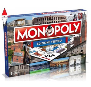 , , , GIOCO DA TAVOLO WINNING MOVES MONOPOLY EDIZIONE VERONA (VR)