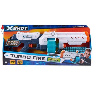 , , , ZURU X-SHOT EXCEL FUCILE SEMI-AUTOMATICO TURBO FIRE CON 48 DARDI