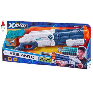 , , , GIOCO DI IMITAZIONE ZURU X-SHOT EXCEL VIGILANTE CON 24 DARDI