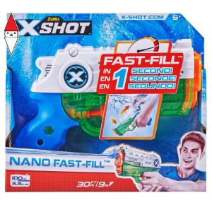 , , , GIOCO ESTIVO ZURU X-SHOT WATER NANO FAST-FILL