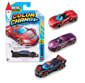 , , , MODELLINO ZURU METAL MACHINES COLOR CHANGE S4 BLISTER AUTO SINGOLA