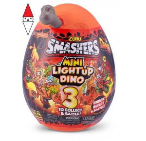, , , ACTION FIGURE ZURU SMASHERS MINI LIGHT-UP DINO S4