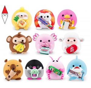, , , ACTION FIGURE ZURU INT-SNACKLES PLUSH ASSORTITI