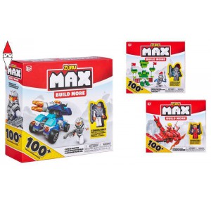 , , , COSTRUZIONE ZURU MAX BUILD MORE VALUE PACK 100 PZ