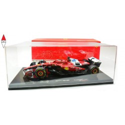, , , 1/18 BURAGO FERRARI WITH SHOWCASE-F1  SF-25 TEAM SCUDERIA FERRARI N16 SEASON2025