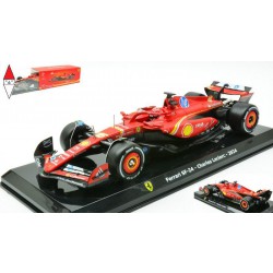, , , 1/24 BURAGO FERRARI F1  SF-24 TEAM SCUDERIA FERRARI N 16 WINNER MONACO GP 2024