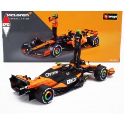 , , , 1/24 BURAGO McLAREN F1  MCL38 TEAM MCLAREN N 4 SEASON 2024 LANDO NORRIS
