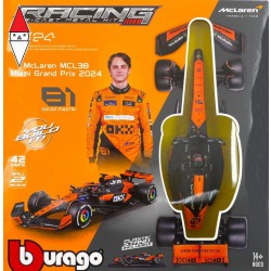 , , , 1/24 BURAGO McLAREN F1  MCL38 TEAM MCLAREN N 81 SEASON 2024 OSCAR PIASTRI