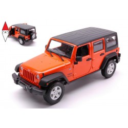 , , , 1/24 MAISTO JEEP WRANGLER UNLIMITED 2015 ORANGE