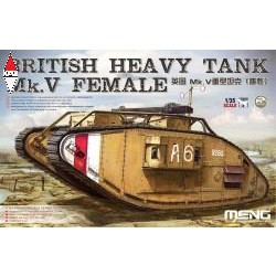, , , MENG 1/35 BRITISH HEAVY TANK MK.V FEMALE