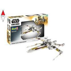 , , , REVELL 1/57 STAR WARS THE MANDALORIAN: CARSON TEVAS X-WING FIGHTER