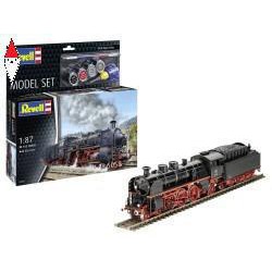 , , , REVELL 1/87 MODEL SET EXPRESS LOCOMOTIVE BR 18 505 WITH TENDER