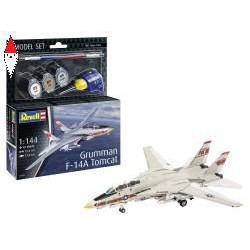 , , , REVELL 1/144 MODEL SET GRUMMAN F-14A TOMCAT