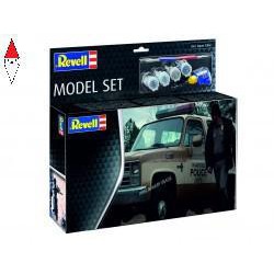 , , , REVELL 1/25 MODEL SET JIM HOPPERS CHEVY BLAZER K5: STRANGER THINGS