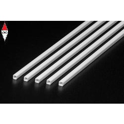 , , , TAMIYA PLASTIC BEARMS TUBO QUADRO 3MM (5PCS)