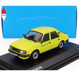 , , , 1/43 ABREX SKODA 120L TELECOM 1984 YELLOW