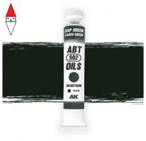 , , , COLORE AD OLIO MODELLISMO ABTEILUNG 502 SAP GREEN / FADED GREEN