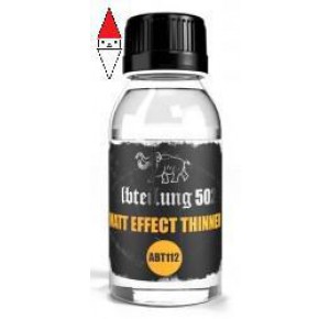 , , , COLORE AD OLIO MODELLISMO ABTEILUNG 502 MATT EFFECT THINNER 100 ML