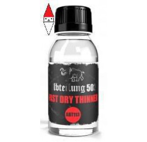 , , , COLORE AD OLIO MODELLISMO ABTEILUNG 502 FAST DRY THINNER 100 ML