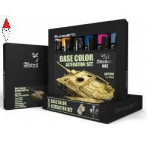 , , , COLORE AD OLIO MODELLISMO ABTEILUNG 502 BASE COLOR ALTERATION SET