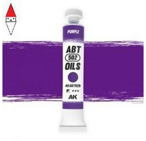 , , , COLORE AD OLIO MODELLISMO ABTEILUNG 502 PURPLE