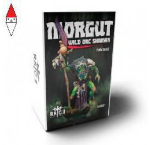 , , , ABTEILUNG 502 MORGUT WILD ORC SHAMAN 75MM