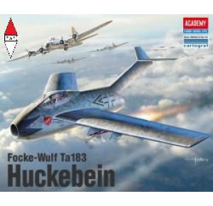 , , , ACADEMY 1/48 FOCKE-WULF TA-183 HUCKEBEIN