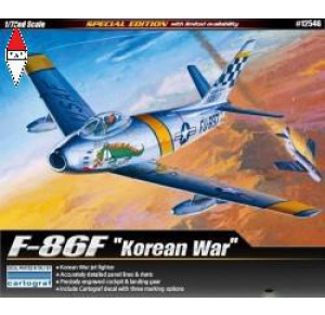 , , , ACADEMY 1/72 USAF F-86F KOREAN WAR
