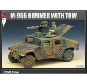 , , , ACADEMY 1/35 M-966 HUMMER WITH TOW