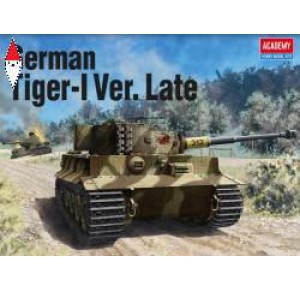 , , , ACADEMY 1/72 GERMAN TIGER 1 LATE VERSION