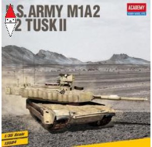 , , , ACADEMY 1/35 U.S. ARMY M1A2 V2 TUSK II (LIMITED EDITION)