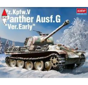 , , , ACADEMY 1/35 PZ.KPFW.V PANTHER AUSF.G VERSION EARLY