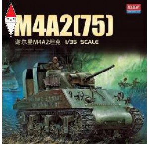 , , , ACADEMY 1/35 USMC M4A2 (75) PACIFIC THEATER