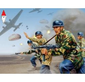 , , , AIRFIX 1/32 VINTAGE CLASSIC: WWII GERMAN PARATROOPS