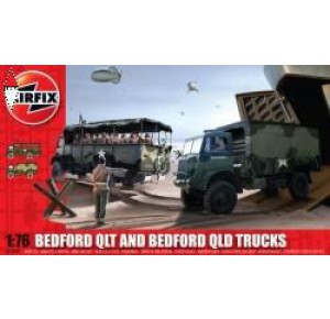 , , , AIRFIX 1/76 WWII 3-TON 4X4 GENERAL SERVICE AND TROOP TRUCKS