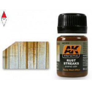 , , , SMALTO MODELLISMO AK INTERACTIVE RUST STREAKS