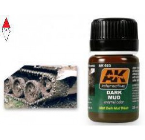 , , , SMALTO MODELLISMO AK INTERACTIVE DARK MUD EFFECTS