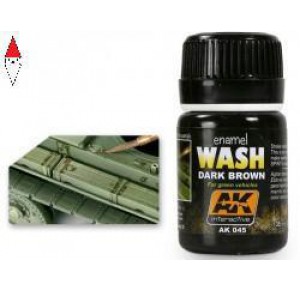 , , , SMALTO MODELLISMO AK INTERACTIVE WASH FOR GREEN VEHICLES