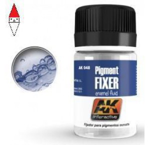 , , , PIGMENTI MODELLISMO AK INTERACTIVE PIGMENT FIXER