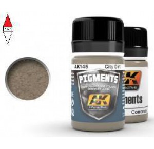 , , , PIGMENTI MODELLISMO AK INTERACTIVE CITY DIRT