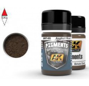 , , , PIGMENTI MODELLISMO AK INTERACTIVE ASPHALT ROAD DIRT