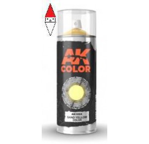 , , , SPRAY PLASTICA MODELLISMO AK INTERACTIVE SAND YELLOW COLOR 150ML