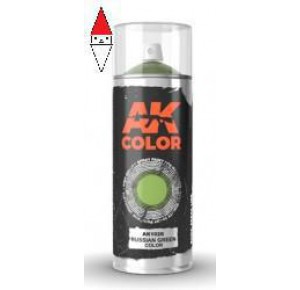 , , , SPRAY PLASTICA MODELLISMO AK INTERACTIVE RUSSIAN GREEN COLOR 150ML