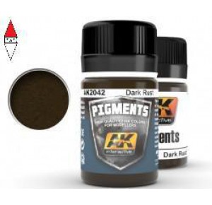 , , , PIGMENTI MODELLISMO AK INTERACTIVE DARK RUST